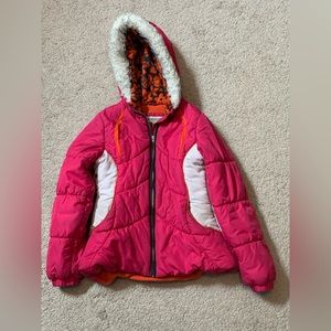 London Fog Girl's Puffer Jacket Size M/10-12